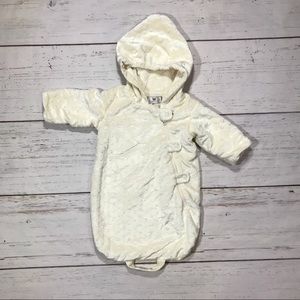 Widgeon infant newborn sleep-sack ivory color